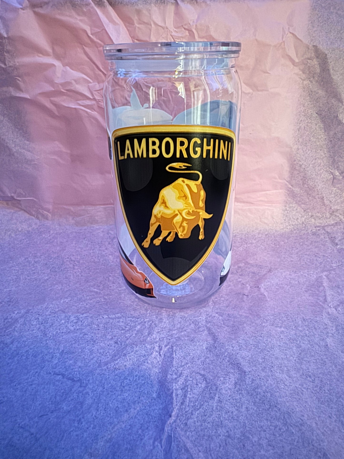 Lamborghini 16oz Can