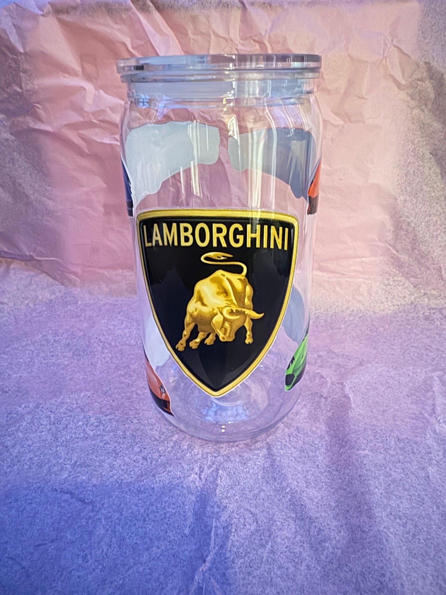 Lamborghini 16oz Can