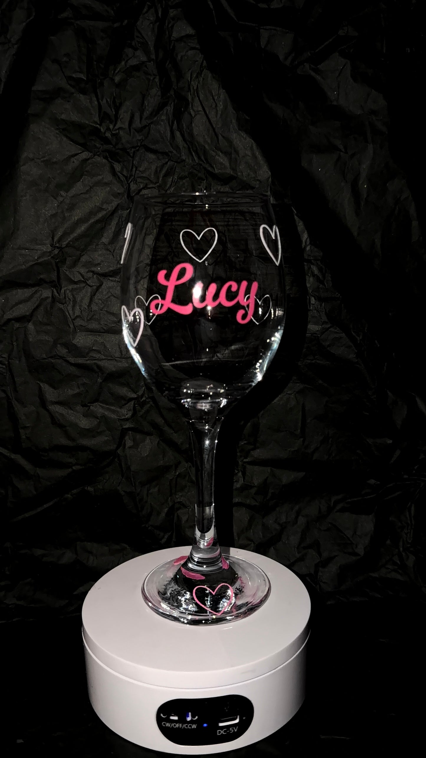Personalised Wine Glass