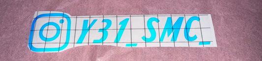Custom Instagram Vinyl Stickers