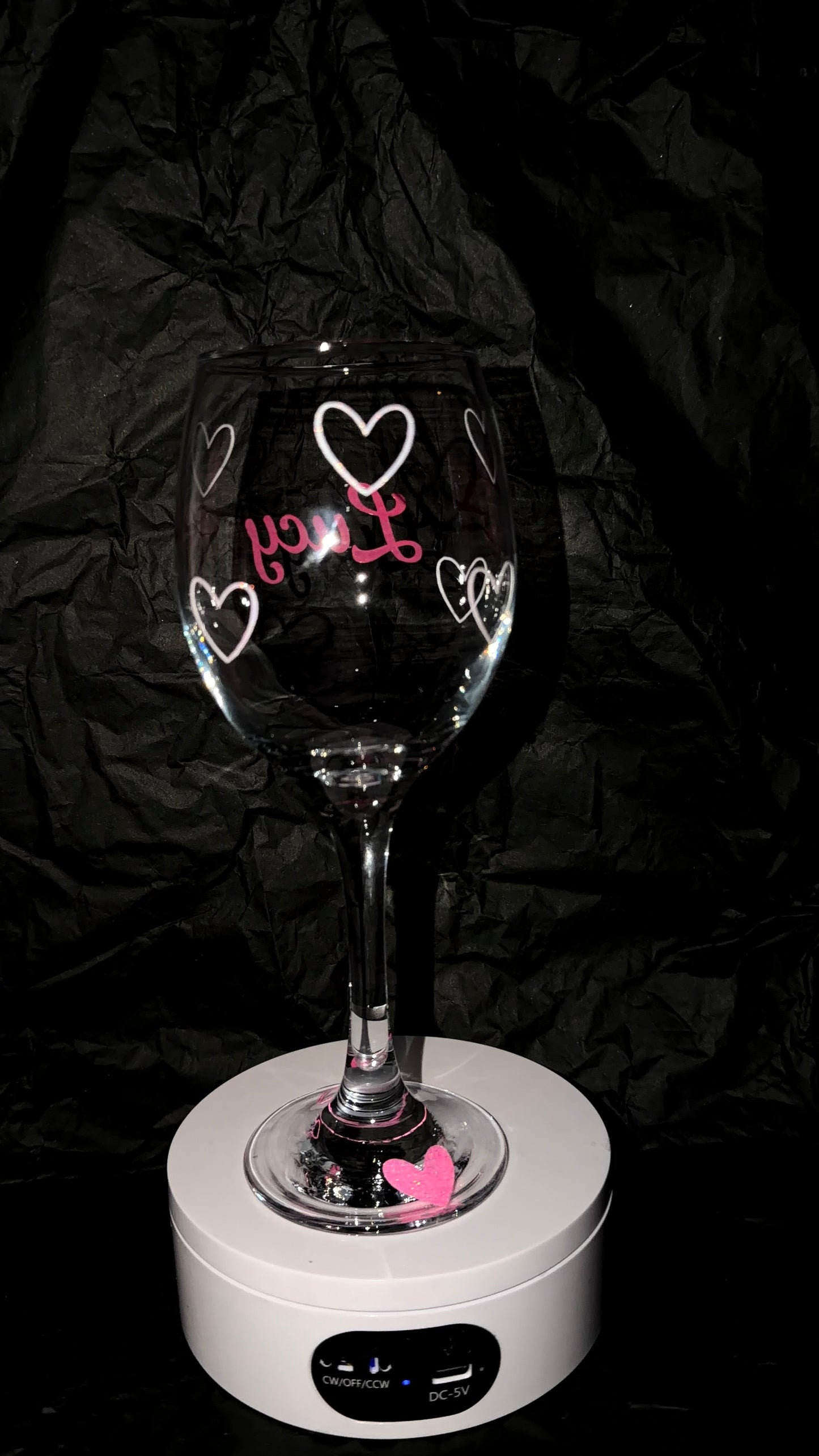 Personalised Wine Glass