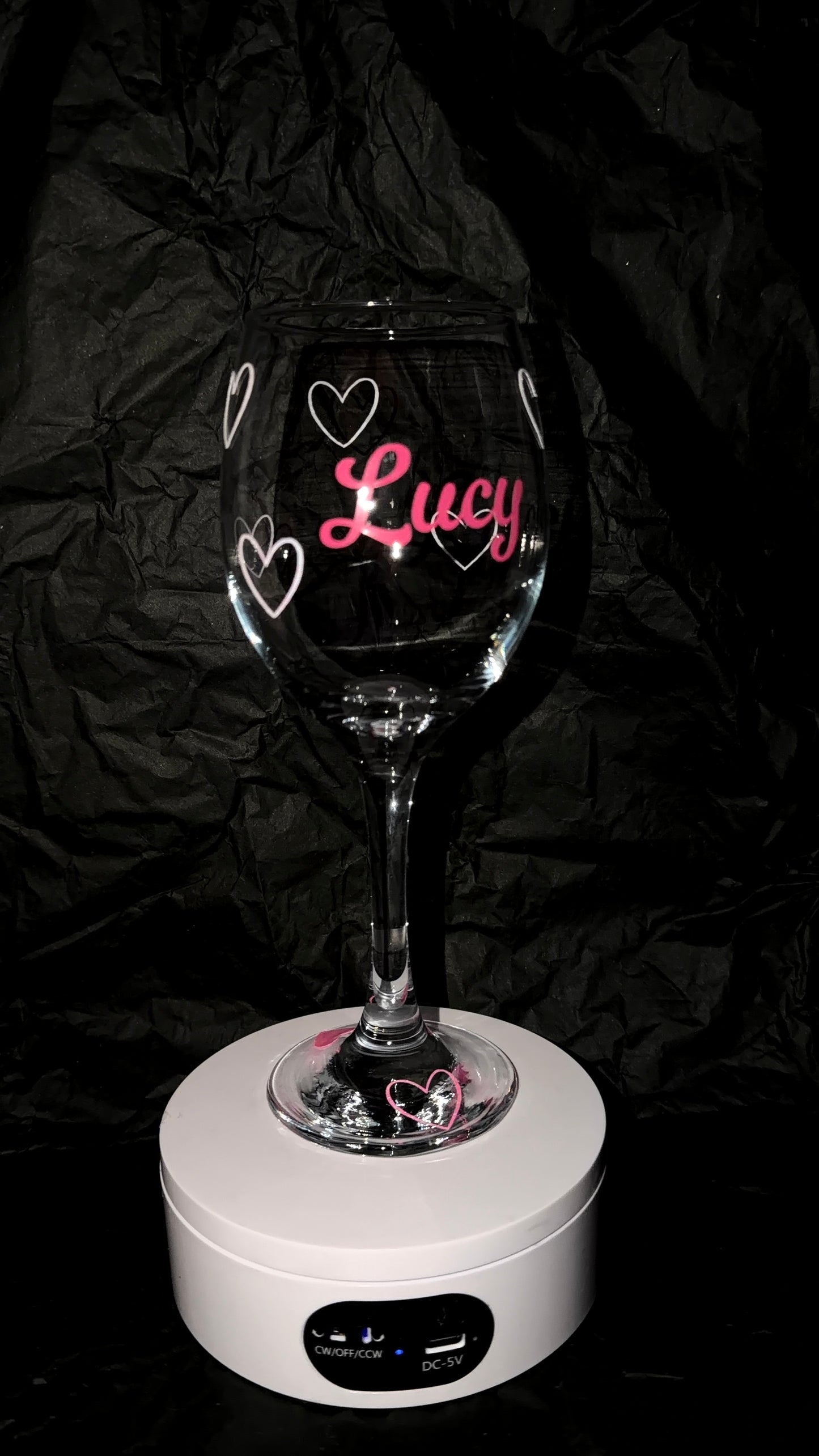Personalised Wine Glass