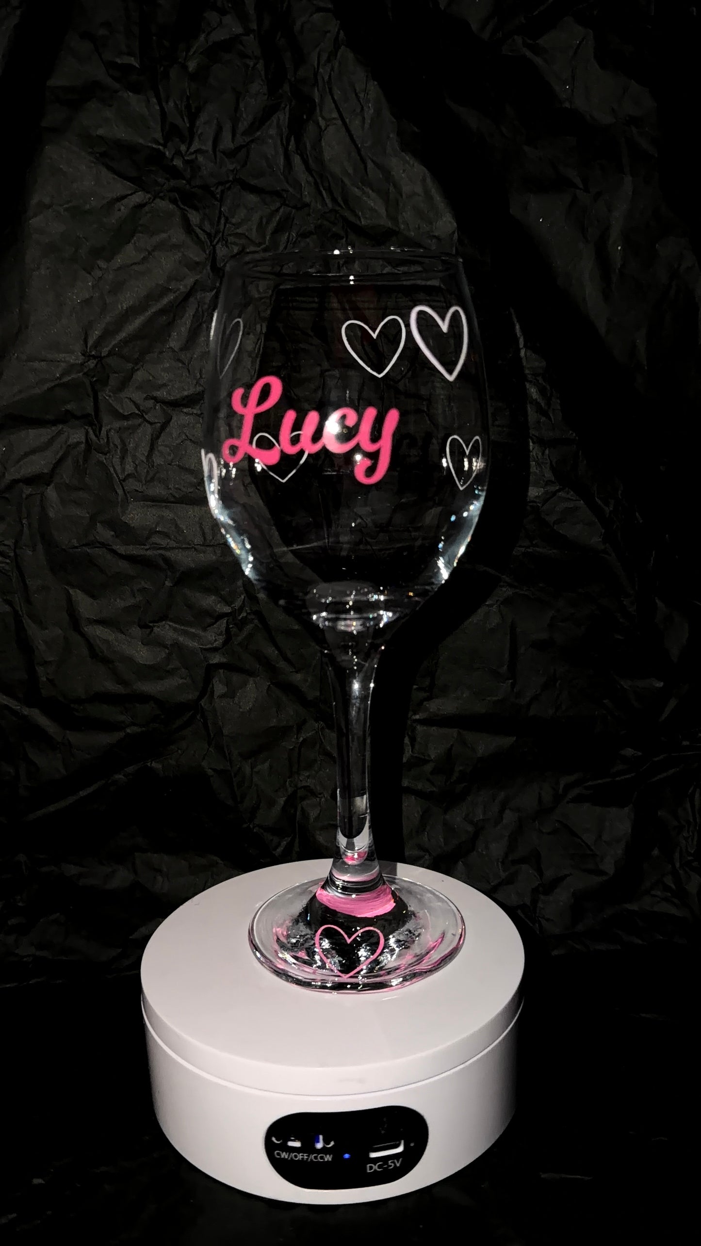 Personalised Wine Glass