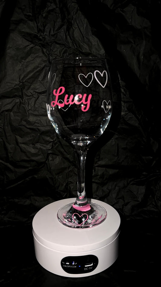 Personalised Wine Glass