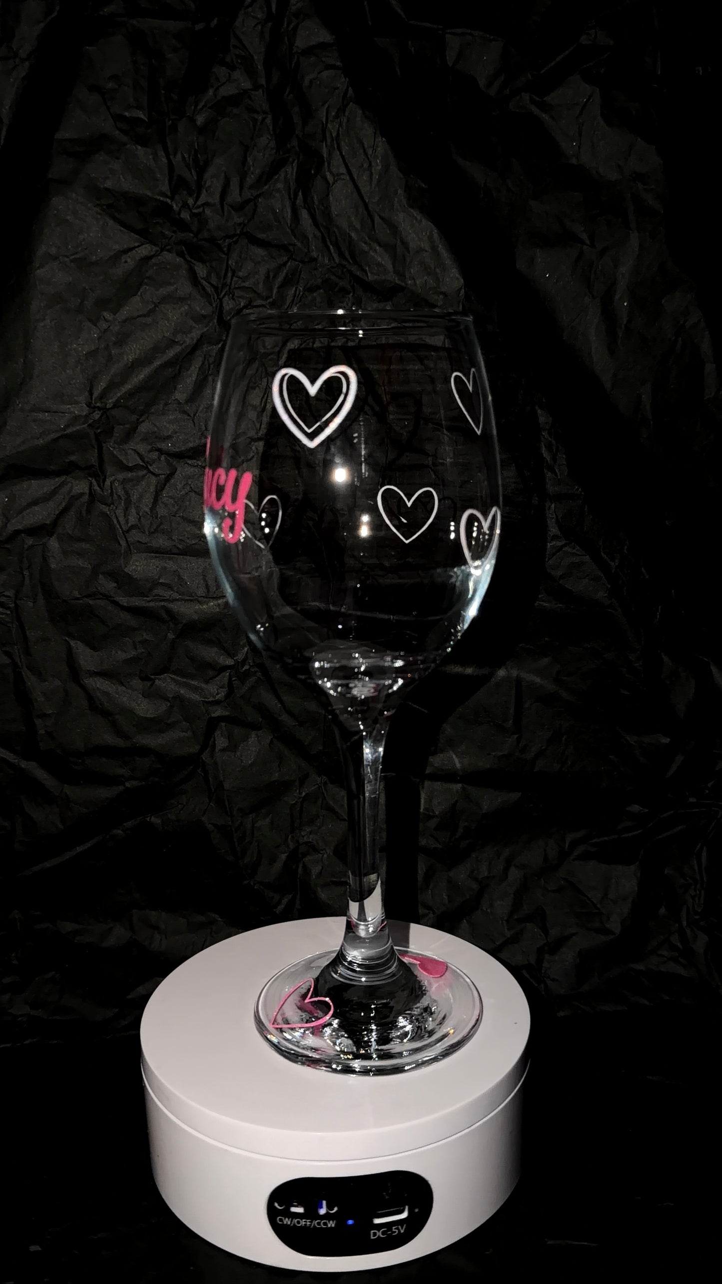 Personalised Wine Glass