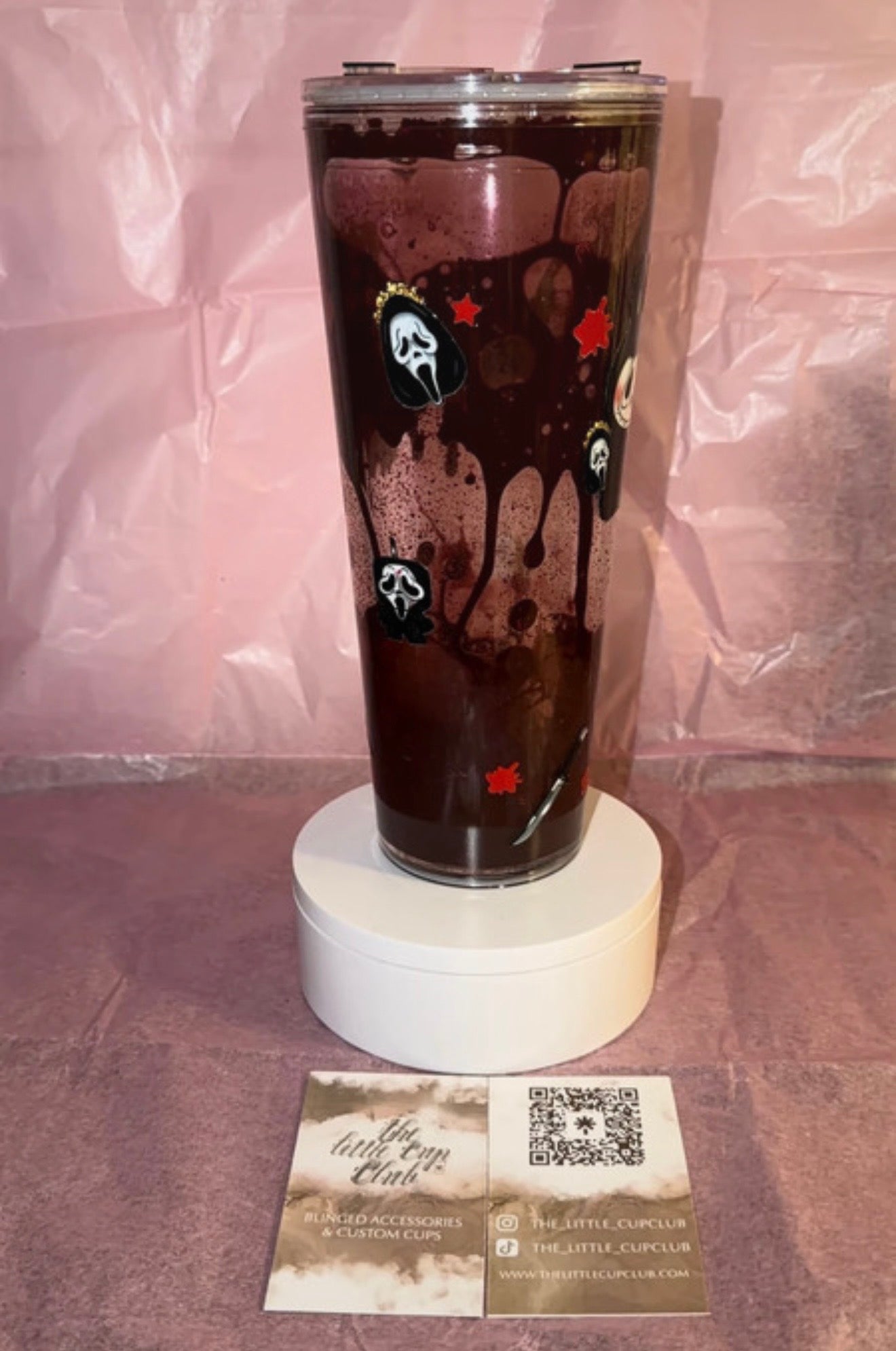 Spooky Monster Lava 24oz Tumbler
