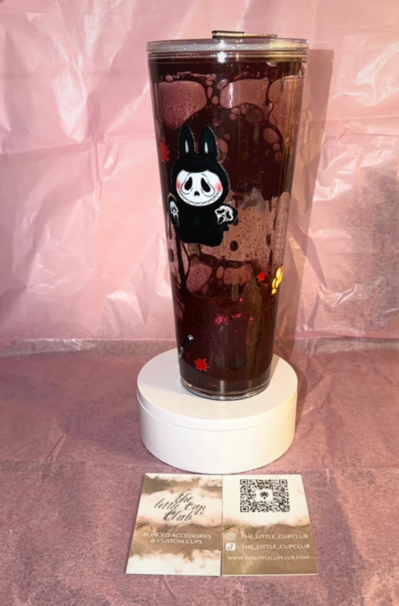Spooky Monster Lava 24oz Tumbler
