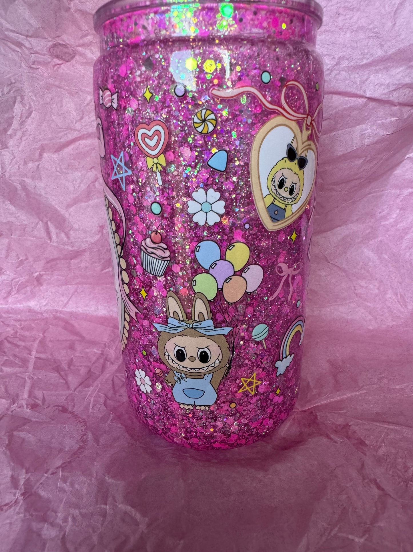 SnowGlobe Monster Can