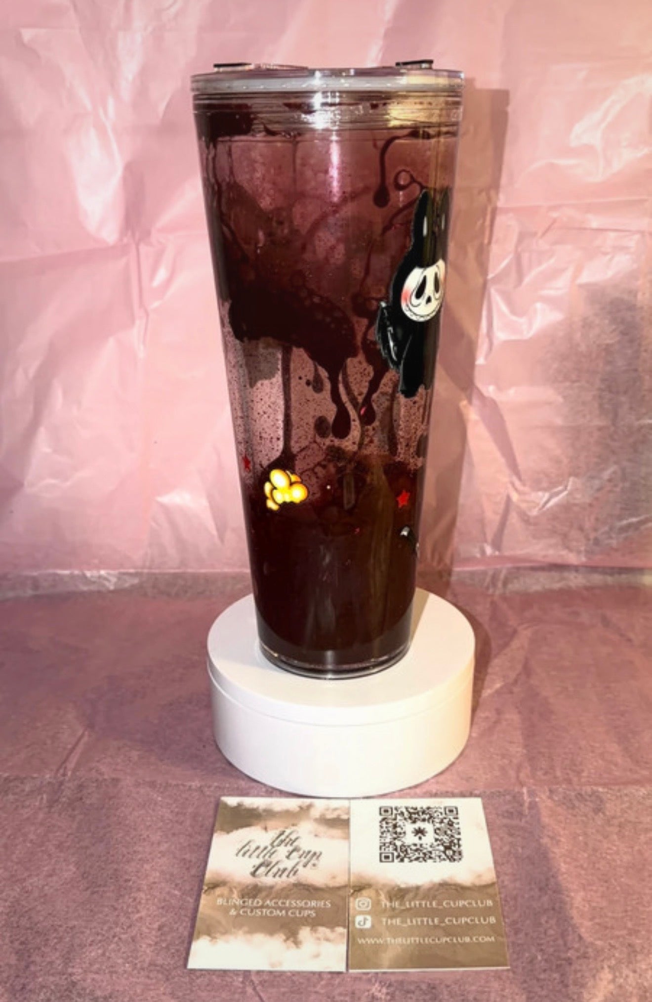 Spooky Monster Lava 24oz Tumbler