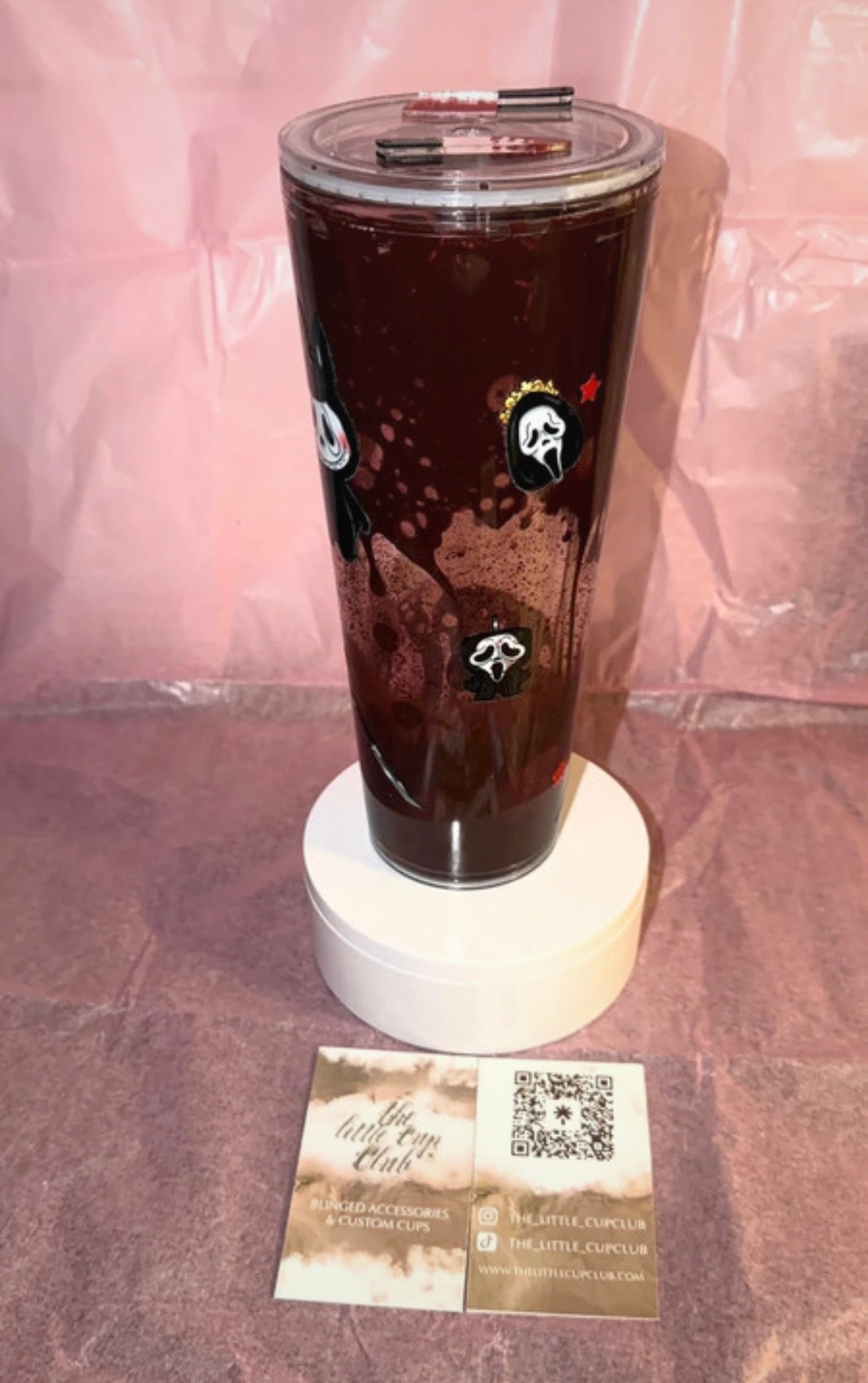 Spooky Monster Lava 24oz Tumbler